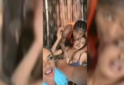 Pornografia africana: Vídeo ao vivo de garotas muito safadas