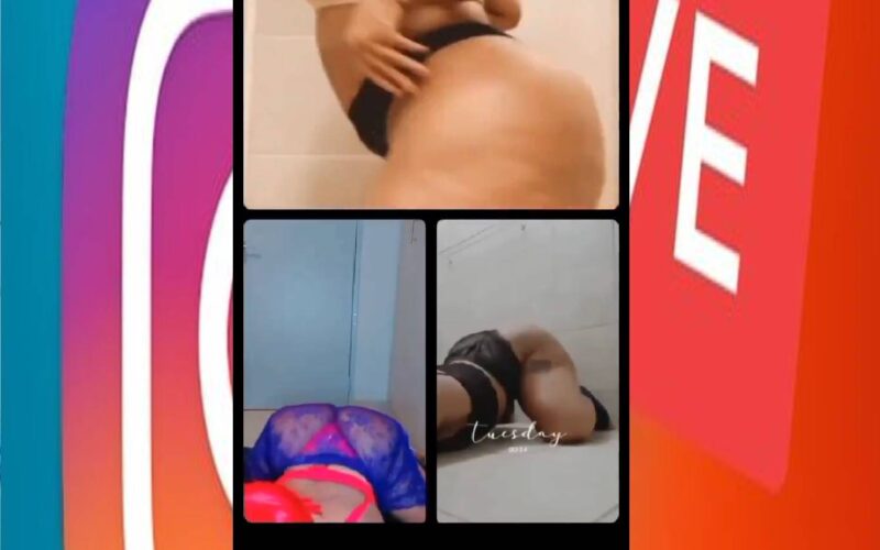 Pornô: Instagram Three Big Booty Naughty Slay Queens Butt Twerk