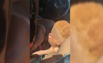 Vazamento de vídeo pornô: Motorista de Uber chupando meu pau